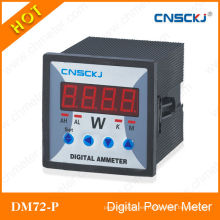72 * 72mm RS485 comunicación monofásico medidor digital de energía